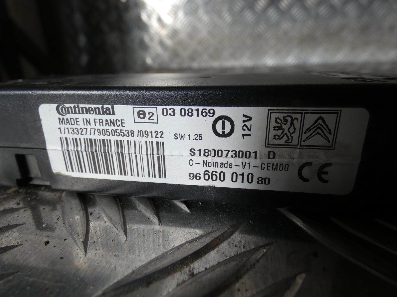 Relais electrique CITROEN C3 1 PHASE 2 Diesel - 1