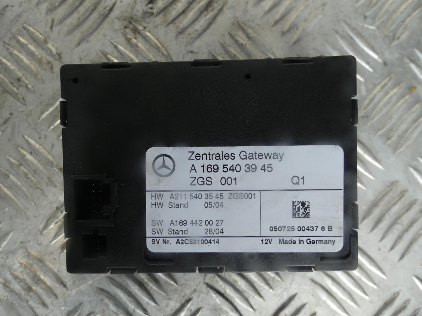 Boitier de centralisation MERCEDES CLASSE A 169 PHASE 1 Diesel - 1