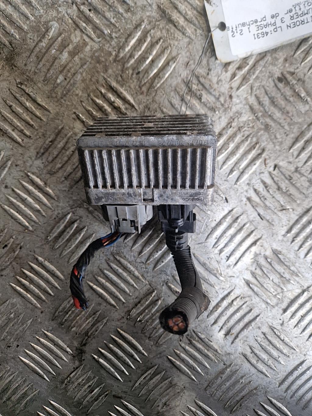 Boitier de prechauffage CITROEN JUMPER 3 PHASE 1 Diesel - 1