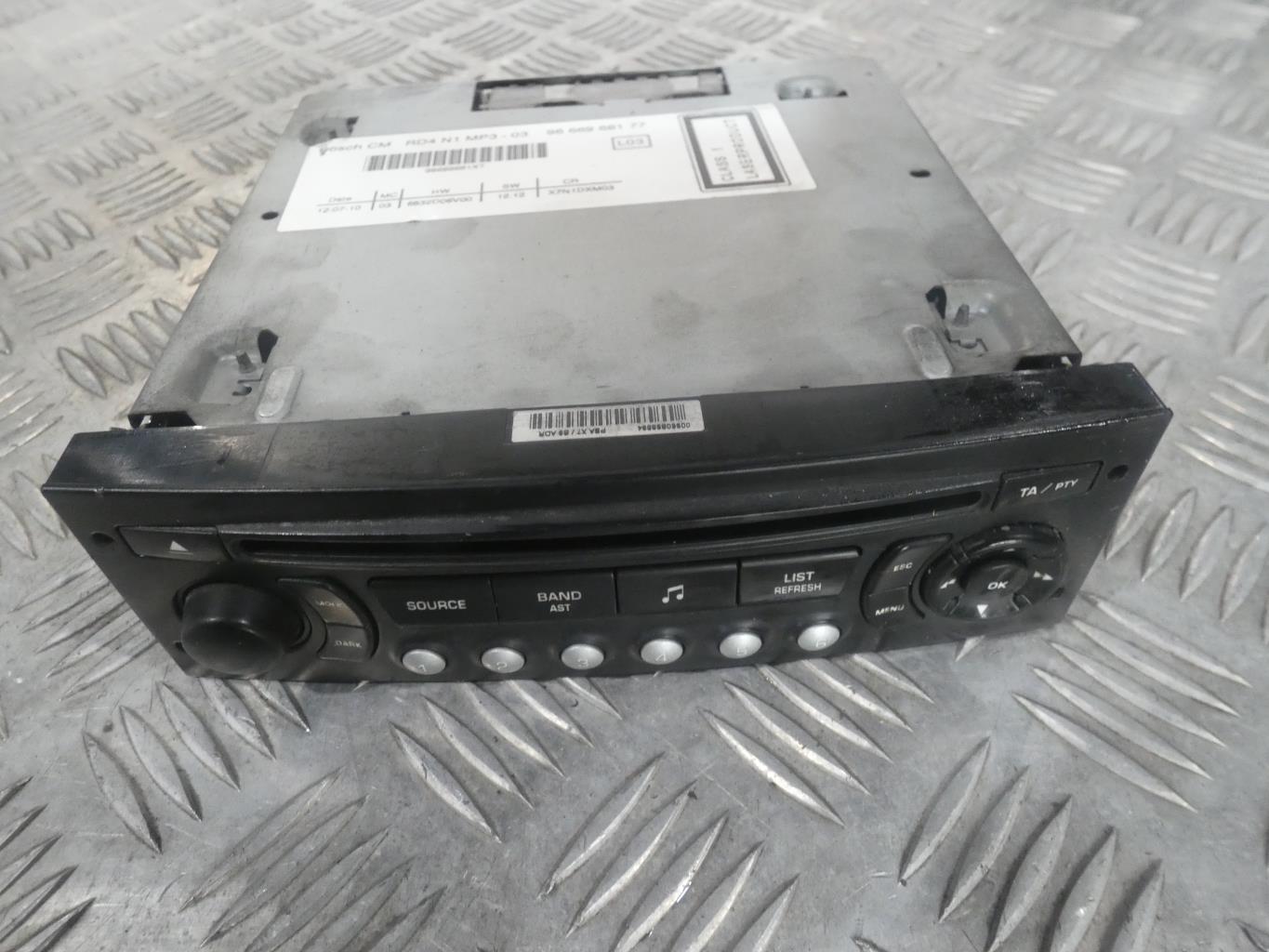 Autoradio CITROEN BERLINGO 2 PHASE 1 Diesel - 1