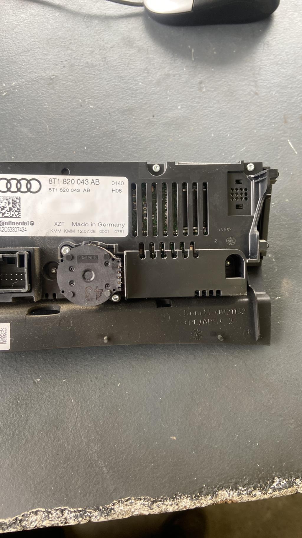 Commande chauffage AUDI A4 3 PHASE 1 Diesel - 1
