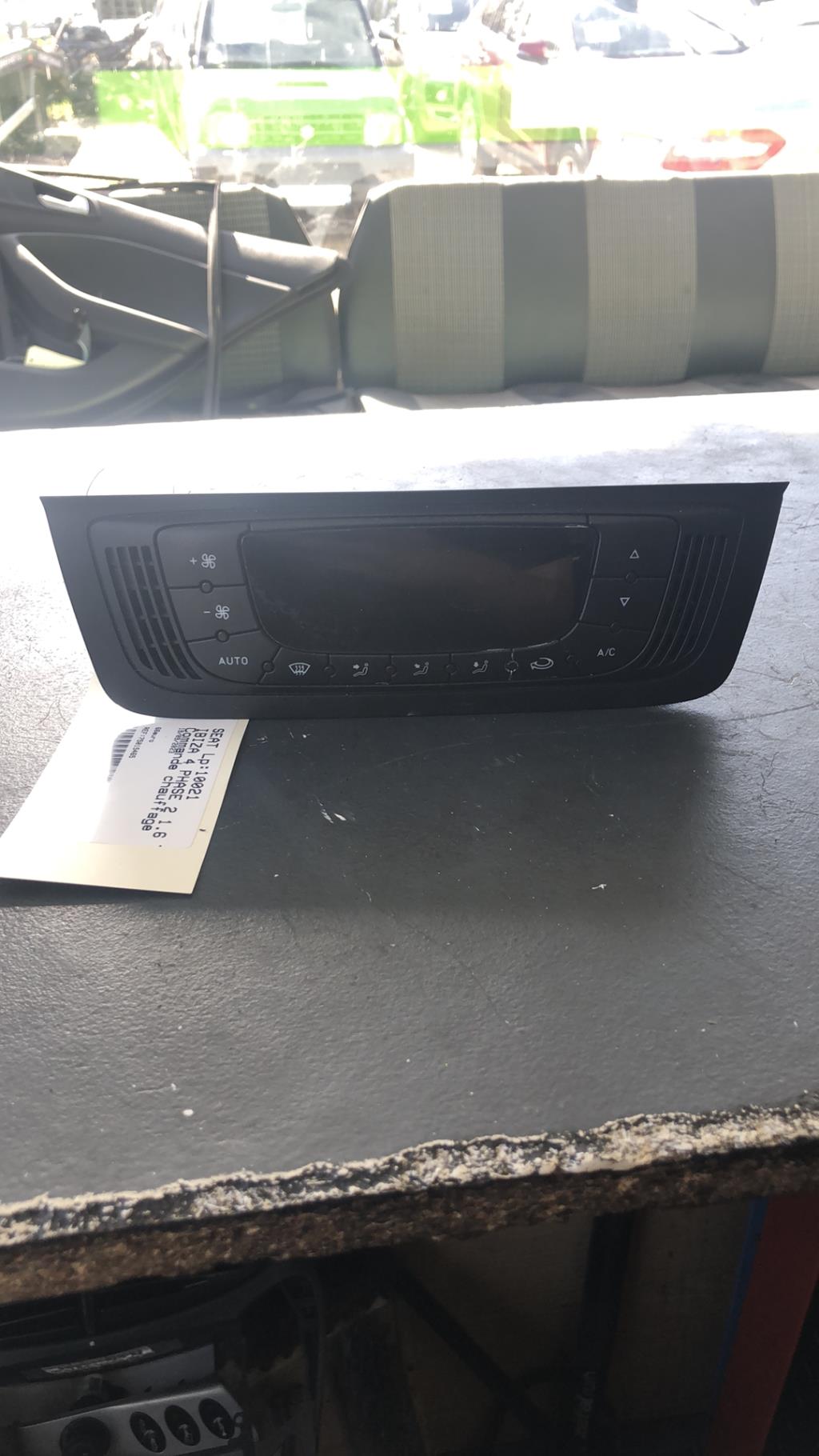 Commande chauffage SEAT IBIZA 4 PHASE 2 Diesel - 1