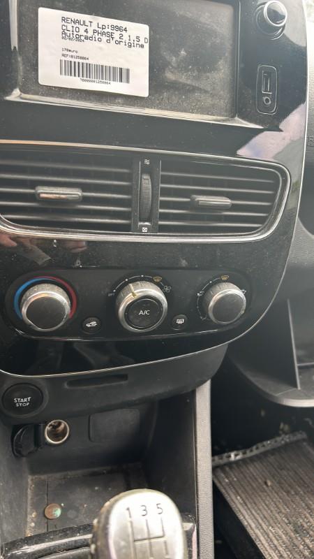 Commande chauffage RENAULT CLIO 4 PHASE 2 Diesel - 1