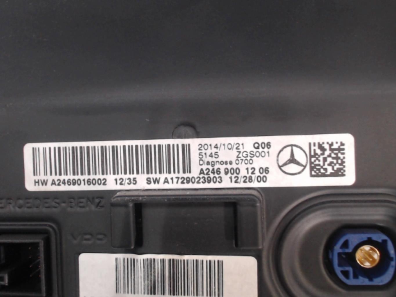 Ecran GPS MERCEDES CLASSE A 176 PHASE 1 Diesel - 1