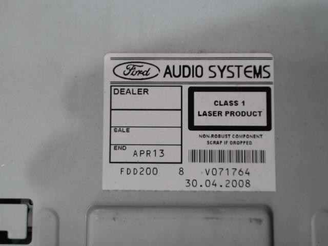 Autoradio d'origine FORD FOCUS 2 PHASE 2 CABRIOLET Diesel - 1