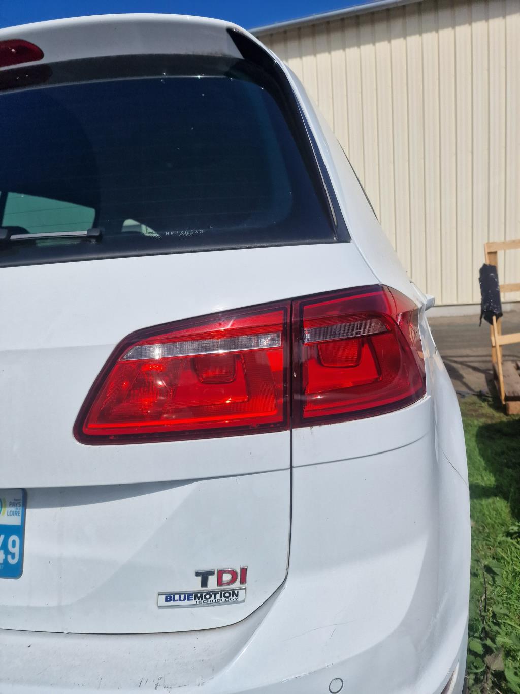 Feu arriere secondaire droit (feux) VOLKSWAGEN GOLF SPORTSVAN PHASE 1 Diesel - 1