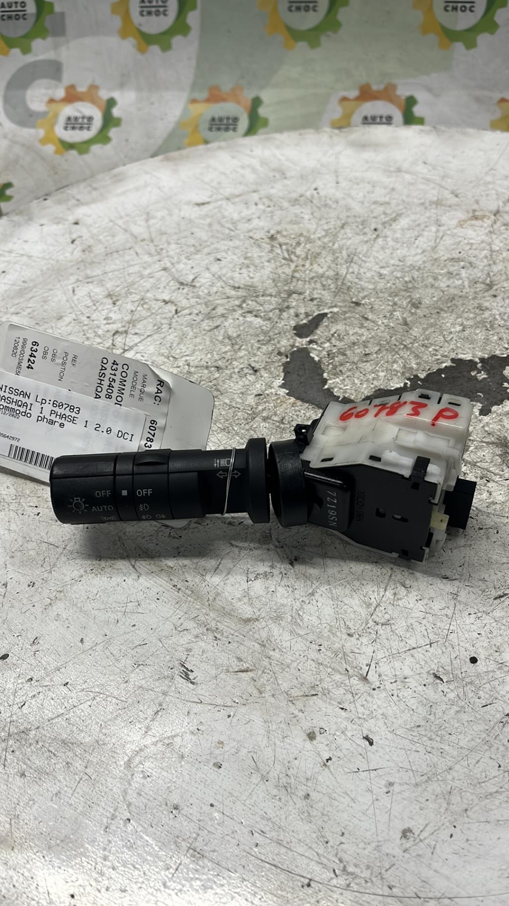 Commodo phare NISSAN QASHQAI 1 PHASE 1 Diesel - 1