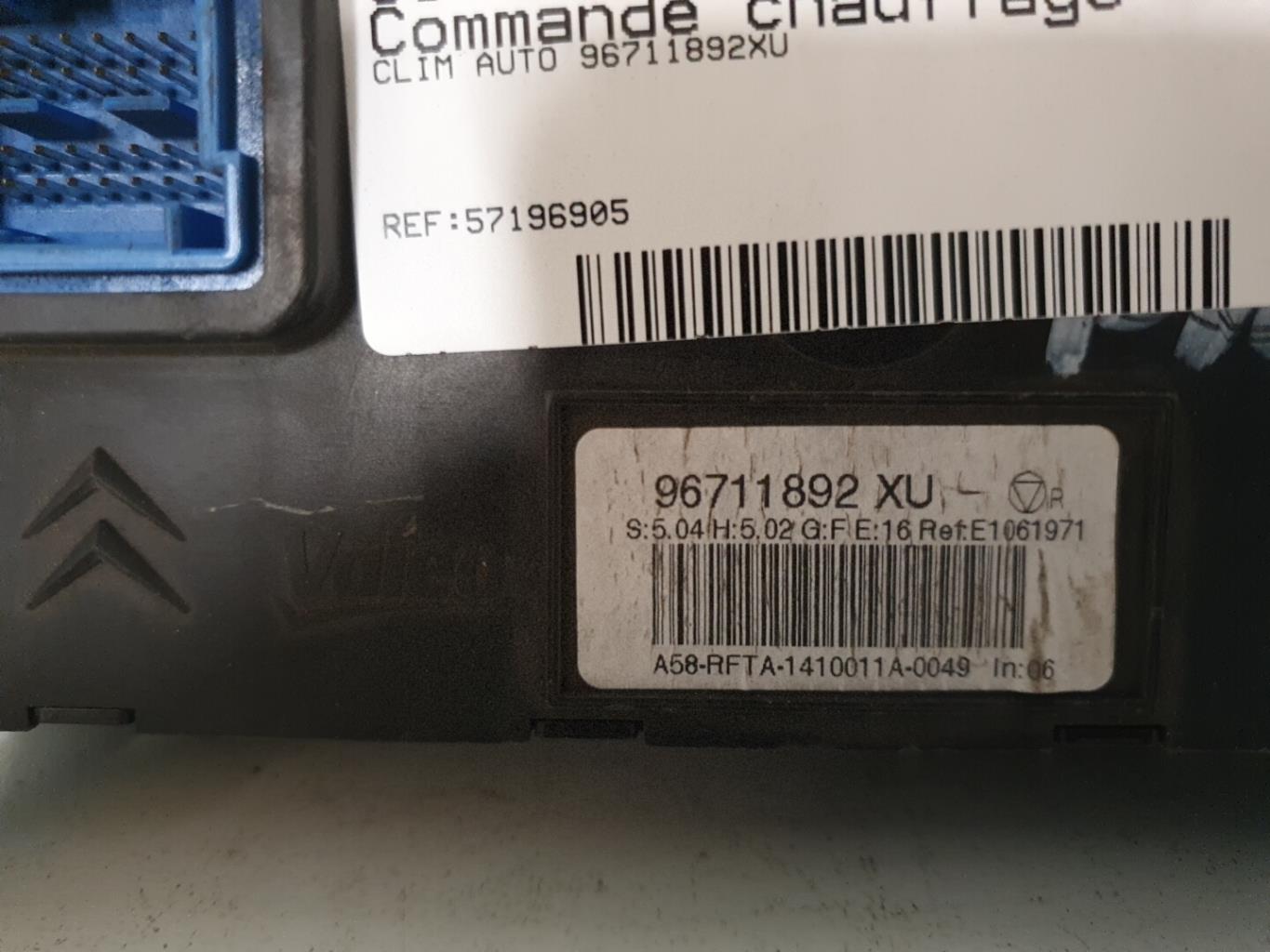 Commande chauffage CITROEN C3 PICASSO PHASE 2 Essence - 1