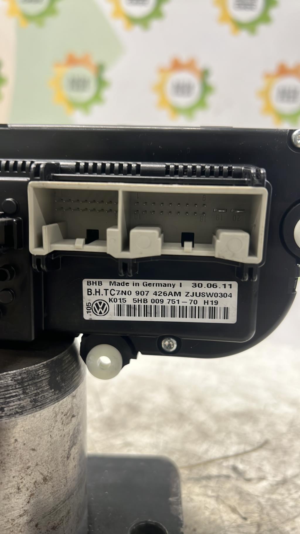 Commande chauffage VOLKSWAGEN TIGUAN 1 PHASE 2 Diesel - 1