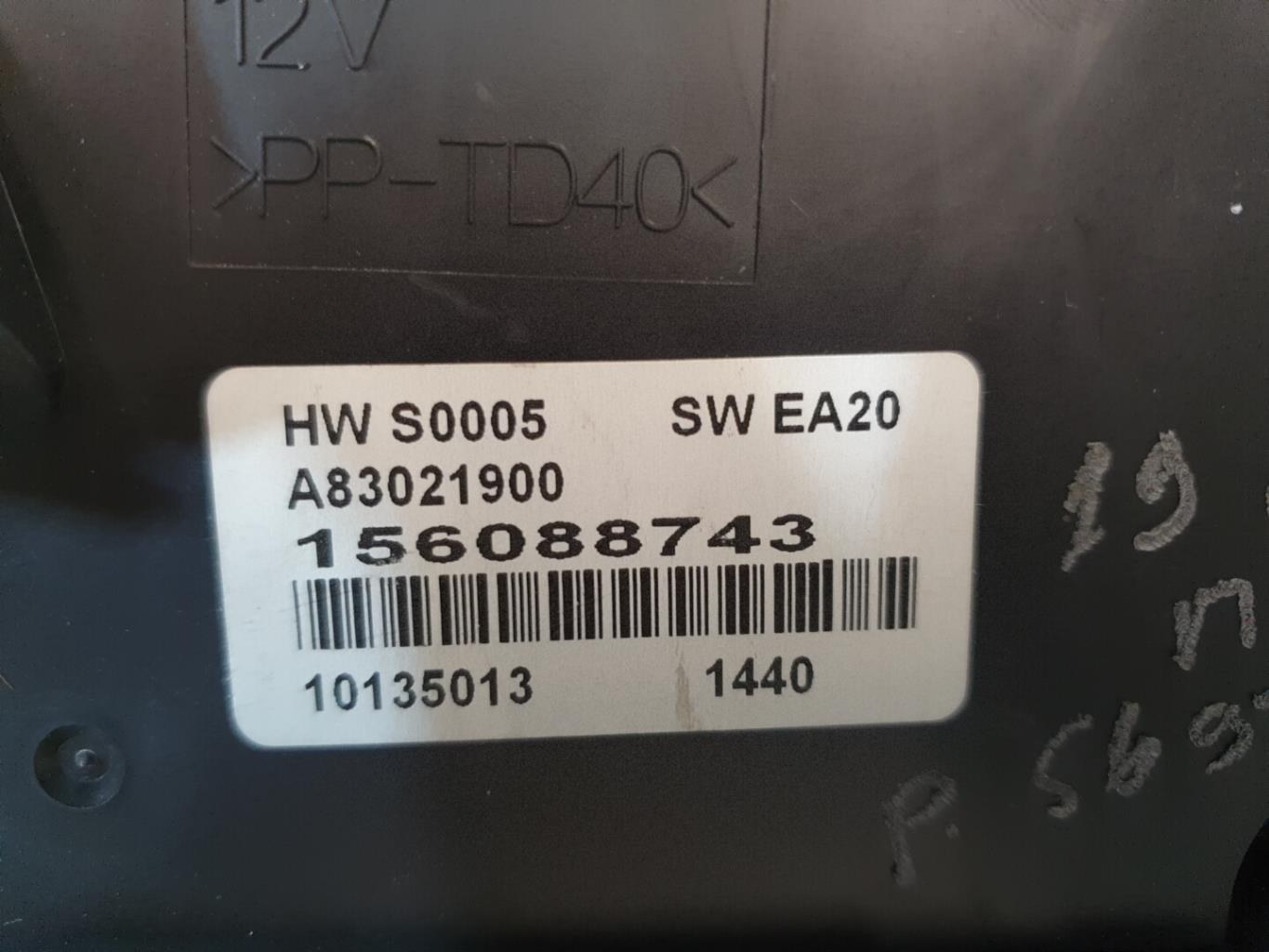 Commande chauffage ALFA ROMEO MITO PHASE 1 Diesel - 1