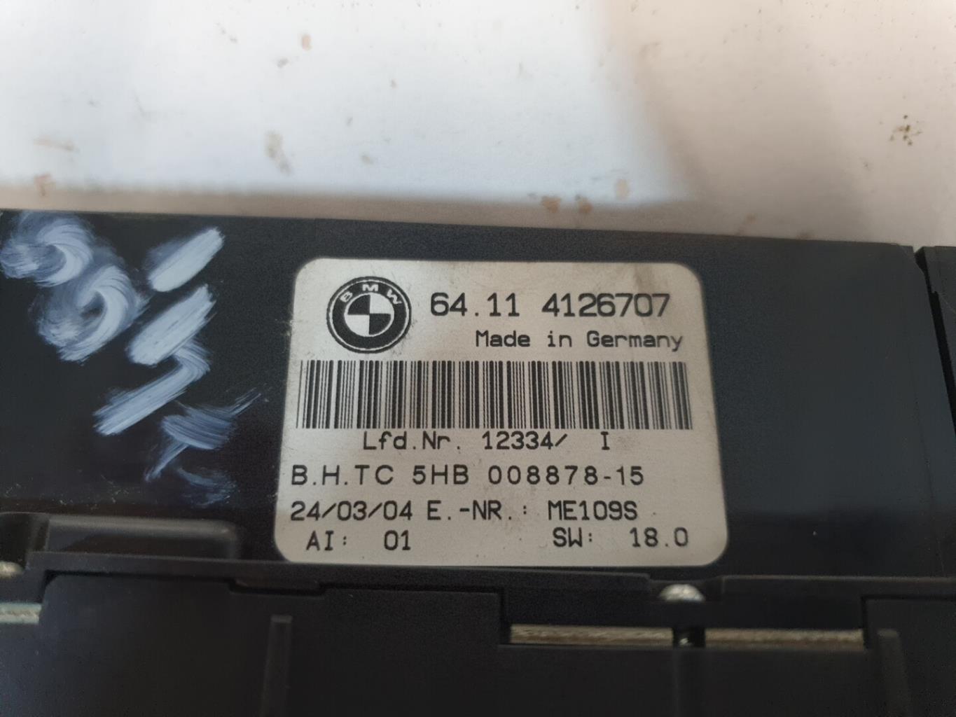 Commande chauffage BMW SERIE 3 E46 COUPE PHASE 2 Diesel - 1