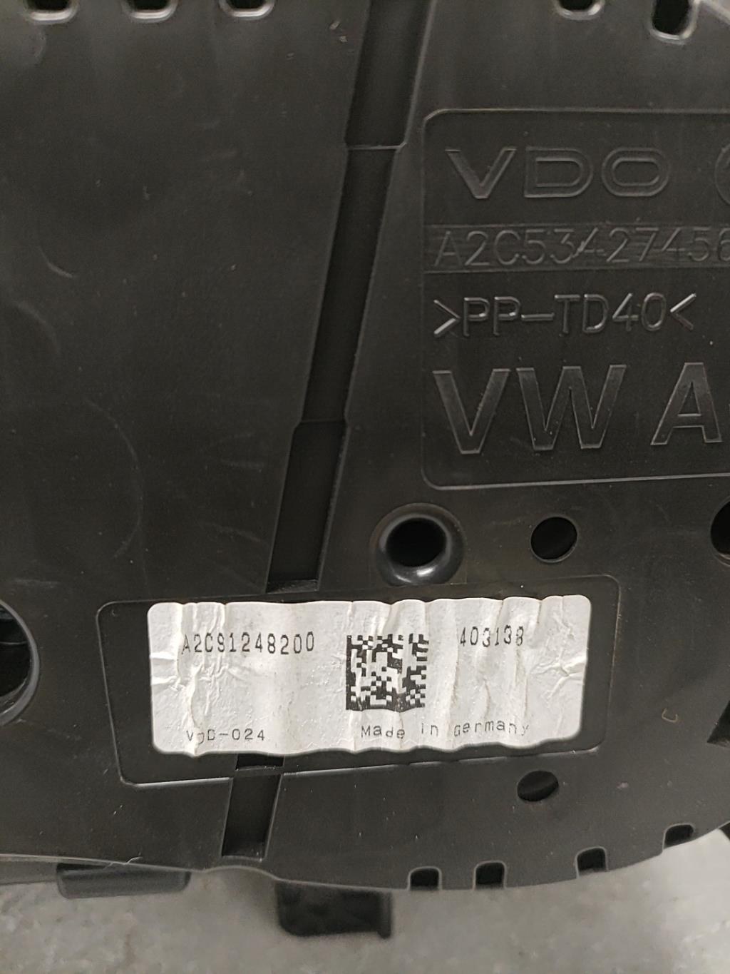 Compteur VOLKSWAGEN GOLF 7 PHASE 1 Diesel - 1