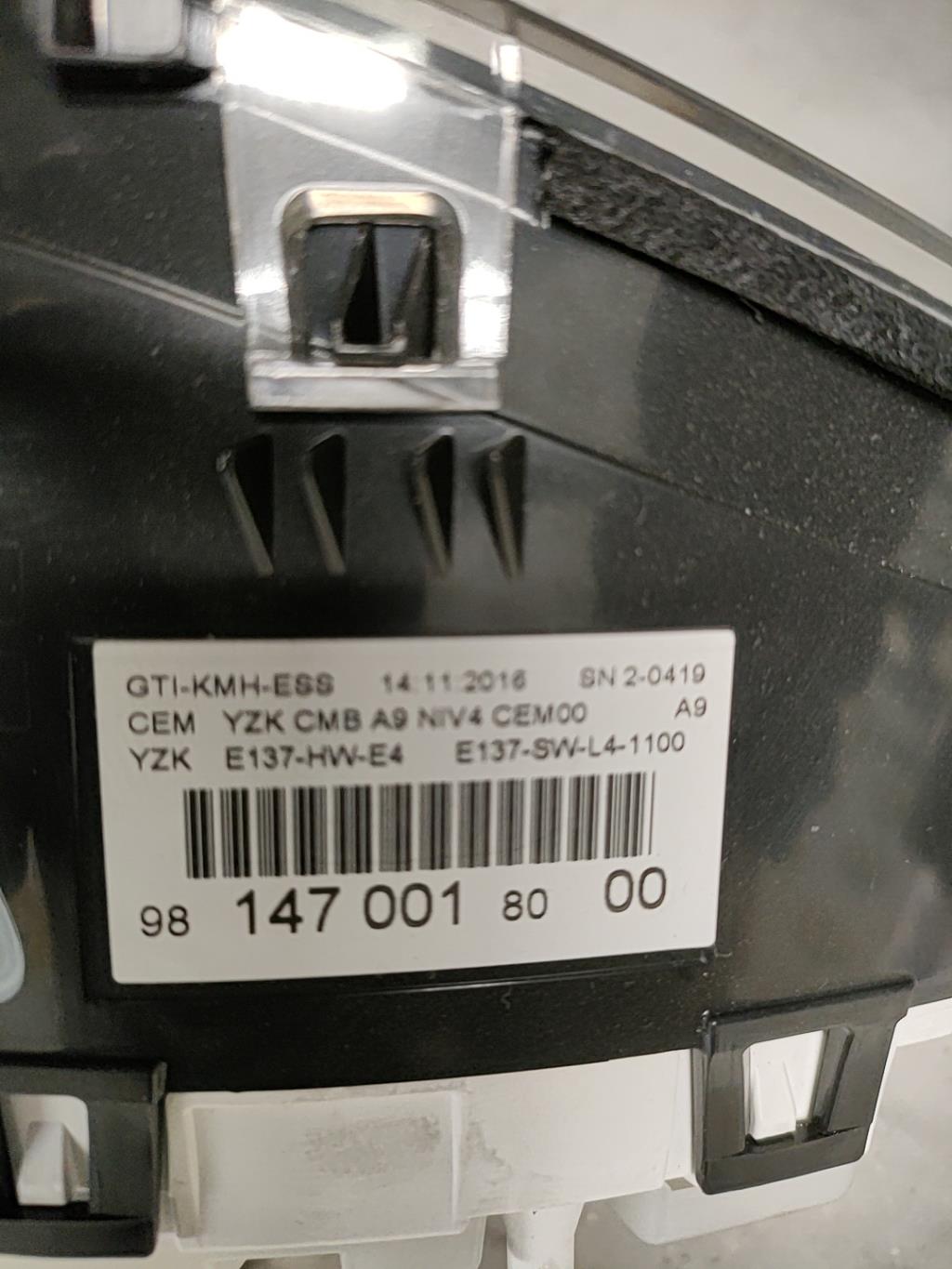 Compteur PEUGEOT 208 1 PHASE 2 Essence - 1