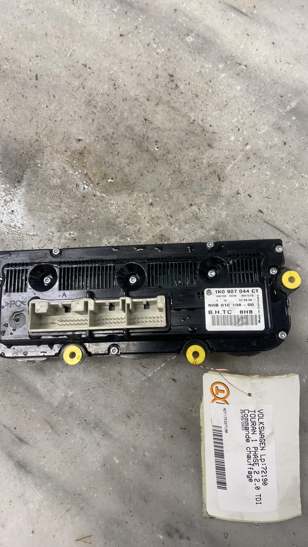 Commande chauffage VOLKSWAGEN TOURAN 1 PHASE 2 Diesel - 1