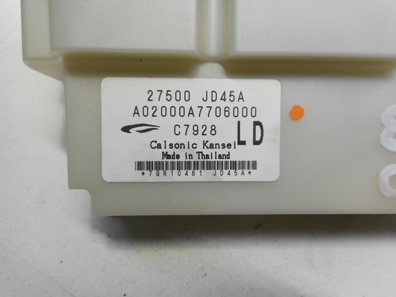 Commande chauffage NISSAN QASHQAI 1 PHASE 1 Diesel - 1