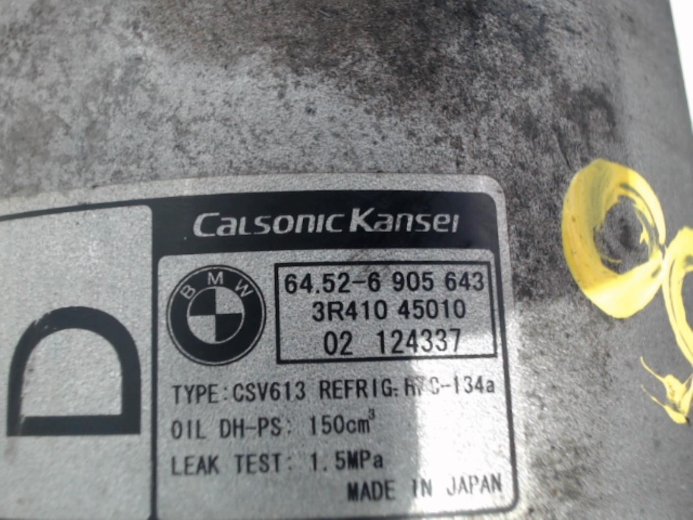 Compresseur clim BMW SERIE 3 E46 PHASE 2 Diesel - 1