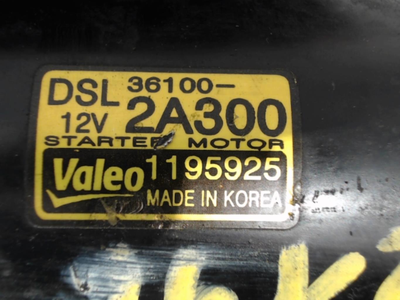 Demarreur KIA VENGA PHASE 1 Diesel - 1