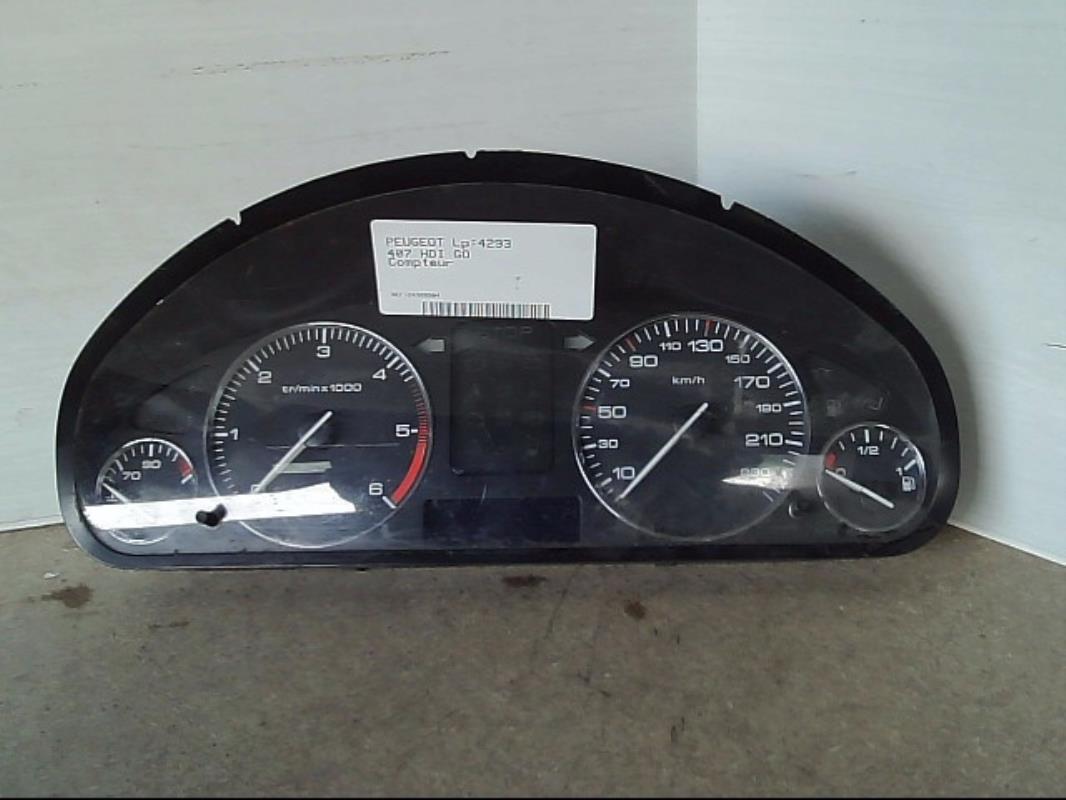 Compteur PEUGEOT 407 PHASE 1 Diesel - 1