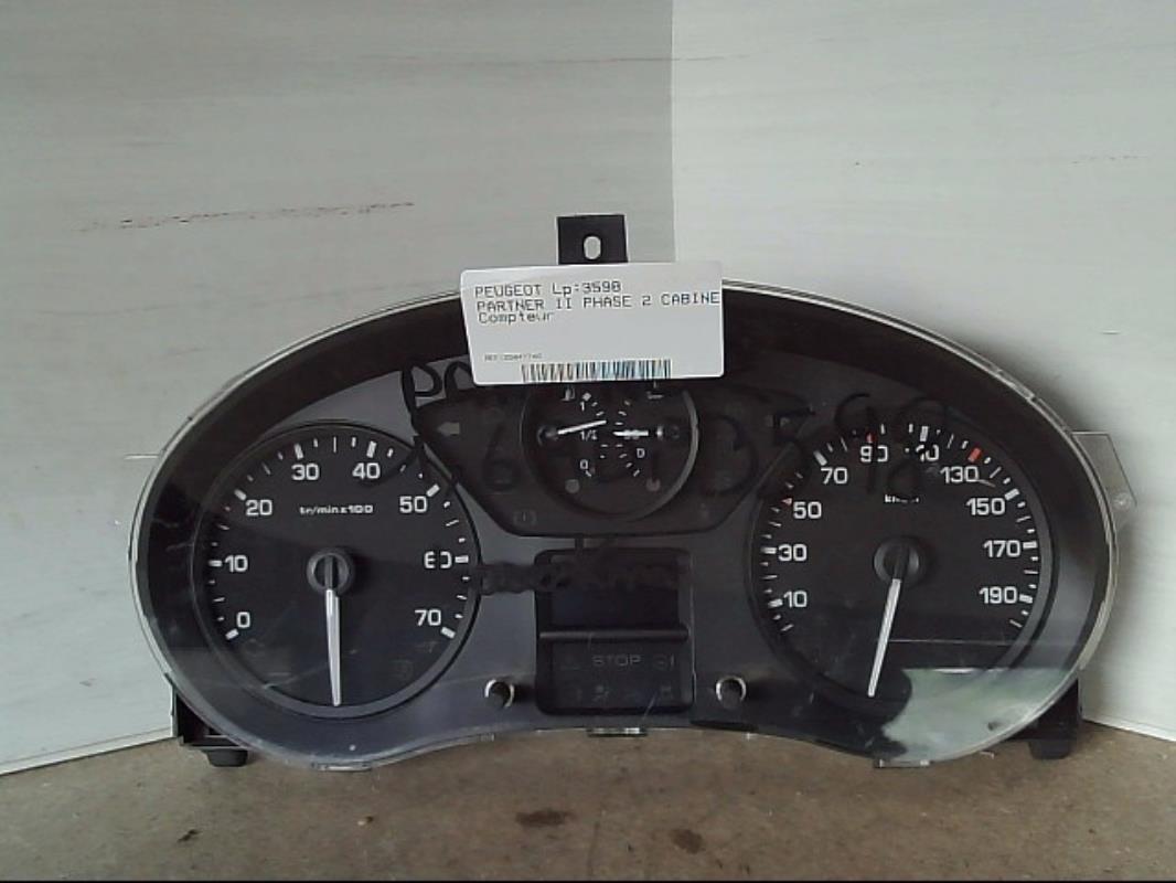 Compteur PEUGEOT PARTNER 2 PHASE 2 Diesel - 1