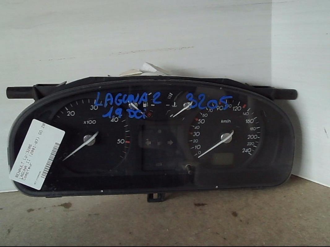 Compteur RENAULT LAGUNA 2 PHASE 1 Diesel - 1