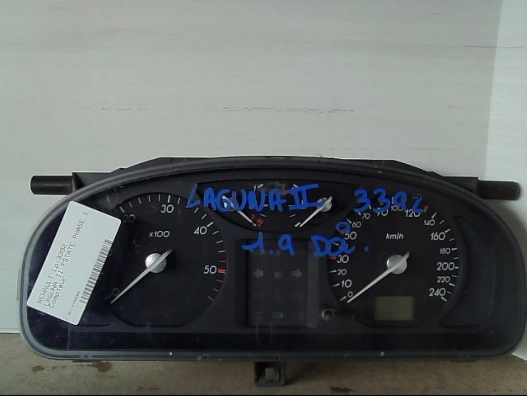 Compteur RENAULT LAGUNA 2 PHASE 1 Diesel - 1