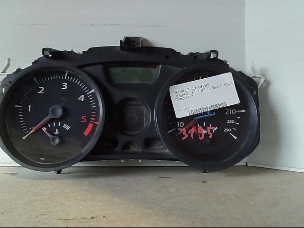 Compteur RENAULT MEGANE 2 PHASE 2 Diesel - 1
