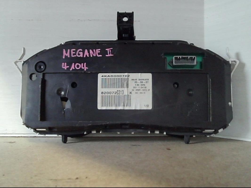 Compteur RENAULT MEGANE 2 PHASE 2 Diesel - 1