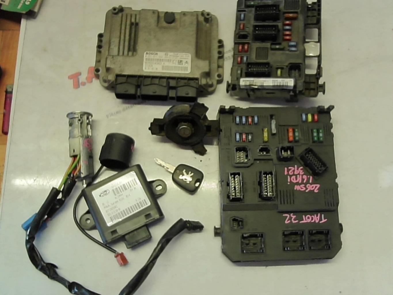 Kit de demarrage PEUGEOT 206 PHASE 1 BREAK Diesel - 1