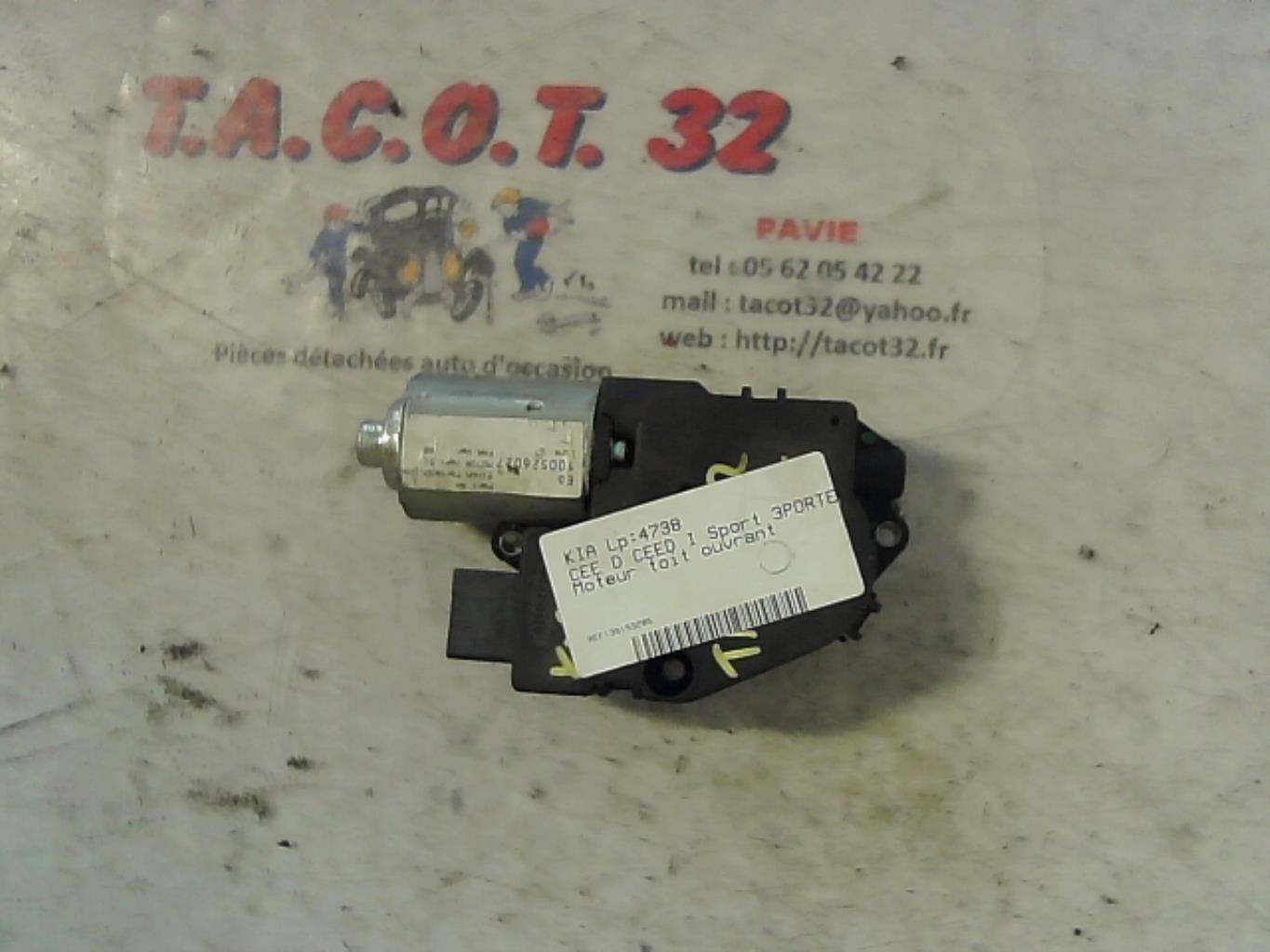 Moteur toit ouvrant KIA PRO-CEED 1 PHASE 1 Diesel - 1