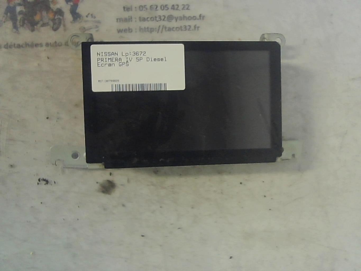 Ecran GPS NISSAN PRIMERA 4 Diesel - 1