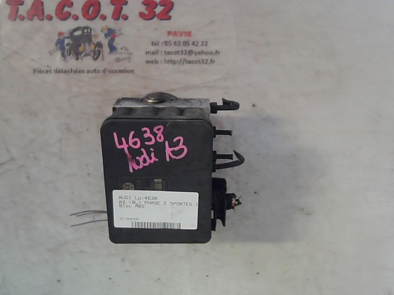 Bloc ABS (freins anti-blocage) AUDI A3 1 PHASE 2 Diesel - 1