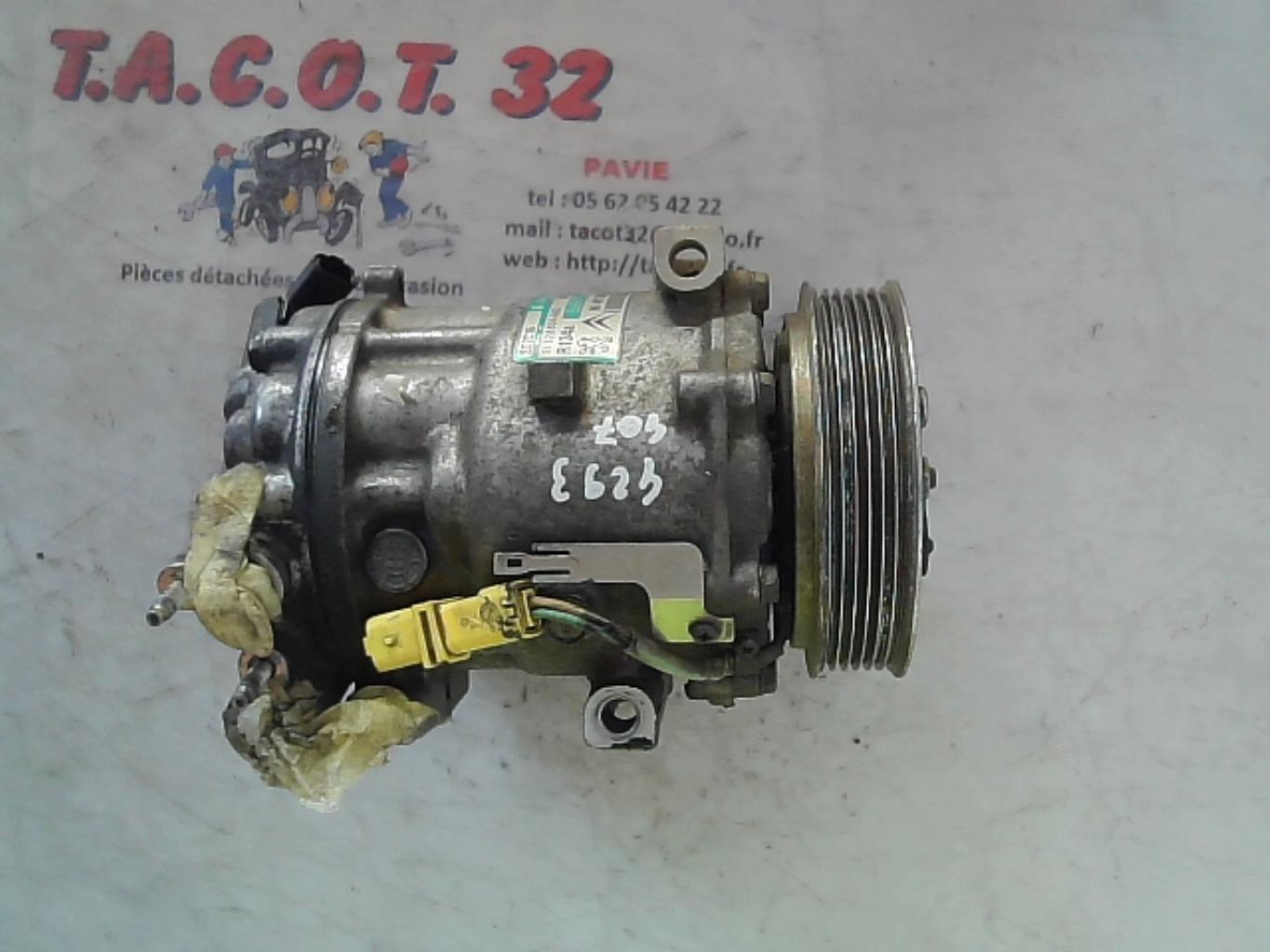 Compresseur clim PEUGEOT 407 PHASE 1 Diesel - 1