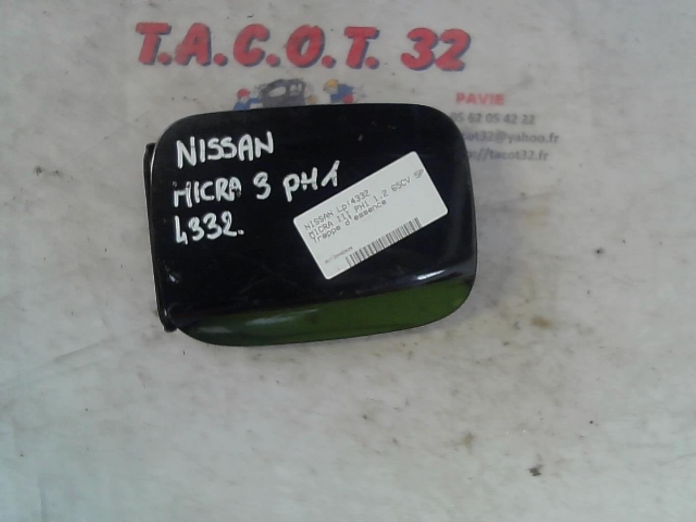Trappe d'essence NISSAN MICRA 3 PHASE 1 Essence - 1