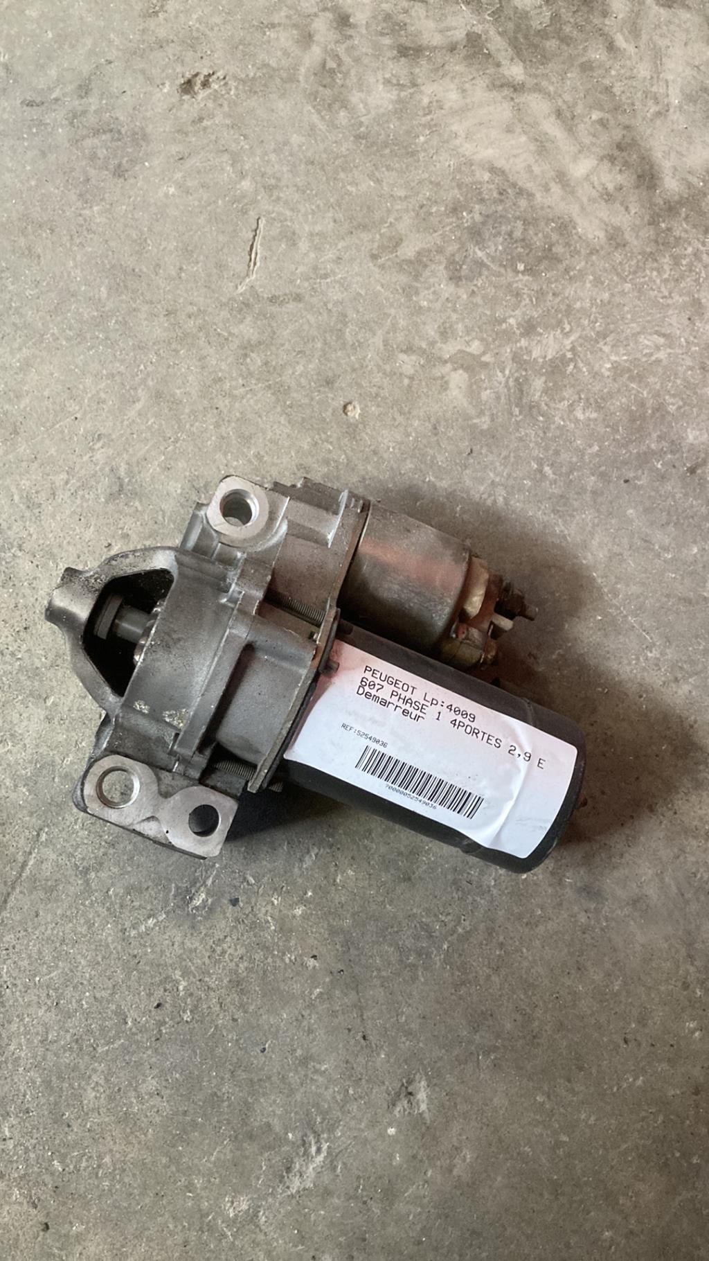 Demarreur PEUGEOT 607 PHASE 1 Essence - 1