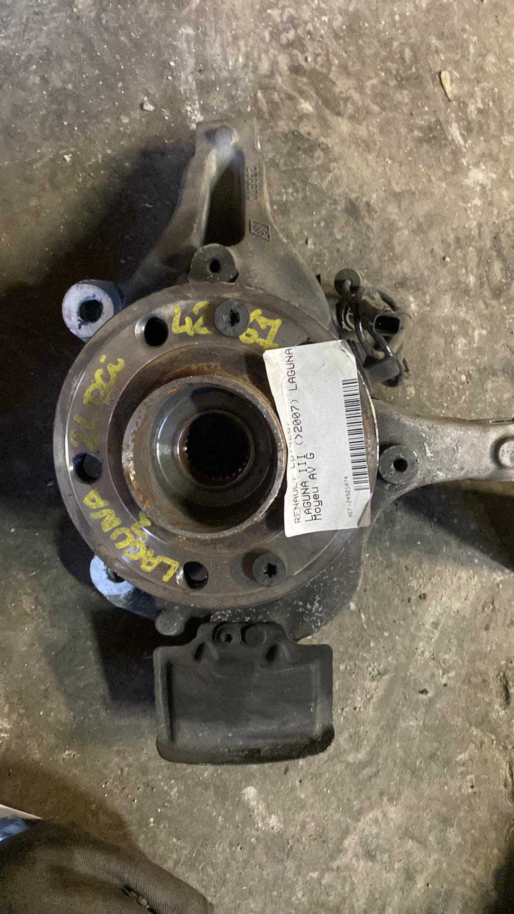 Moyeu avant gauche RENAULT LAGUNA 3 PHASE 3 Diesel - 1