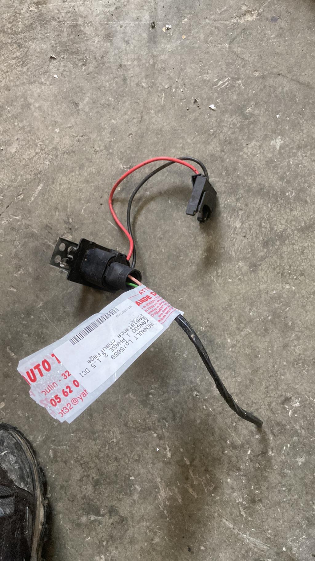 Resistance chauffage RENAULT KANGOO 1 PHASE 2 Diesel - 1