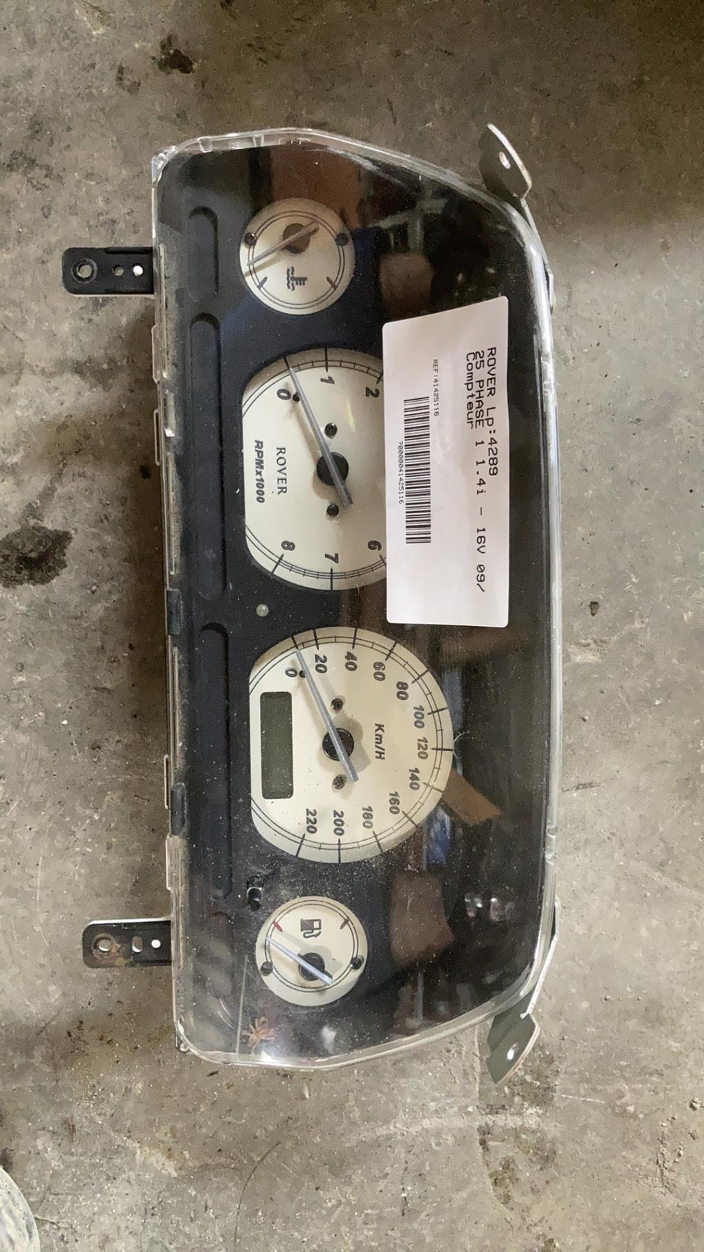Compteur ROVER 25 PHASE 1 Essence - 1