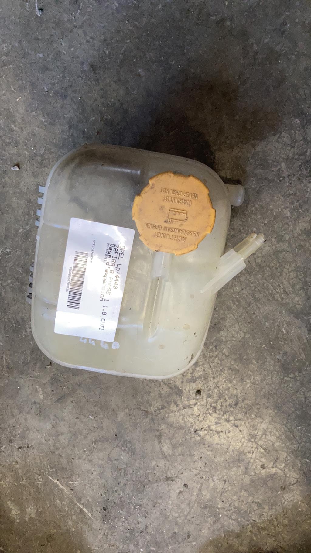 Vase d'expansion OPEL ZAFIRA B PHASE 1 Diesel - 1