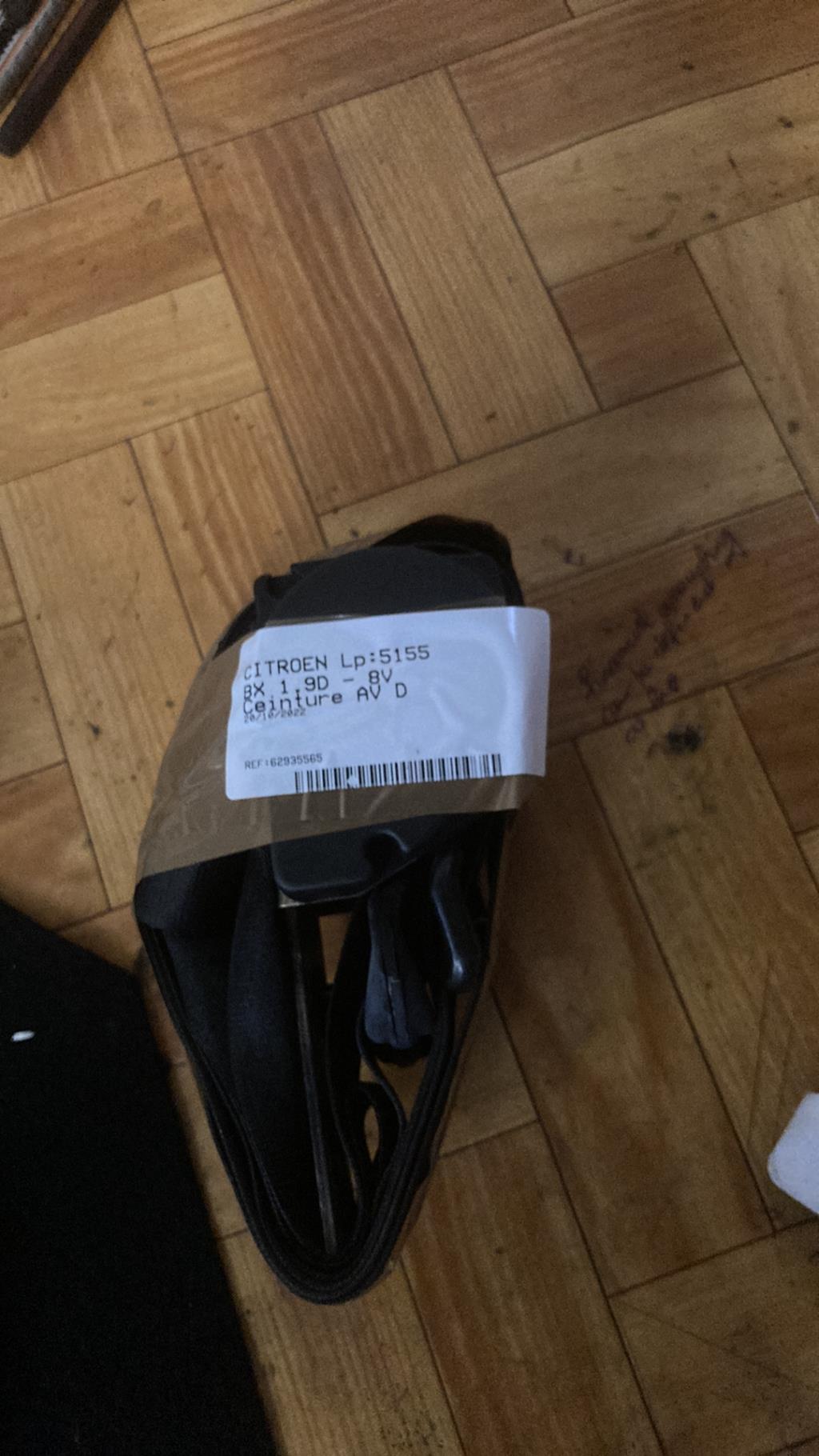 Ceinture avant droit CITROEN BX Diesel - 1