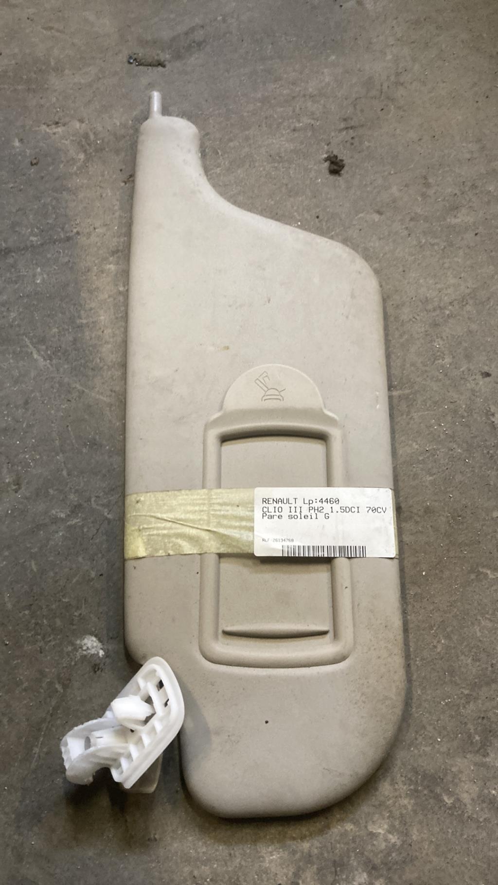 Pare soleil gauche RENAULT CLIO 3 PHASE 2 Diesel - 1