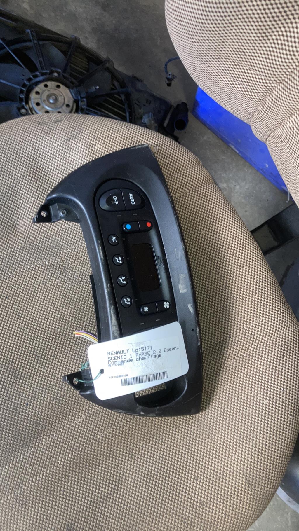 Commande chauffage RENAULT SCENIC 1 PHASE 2 Essence - 1