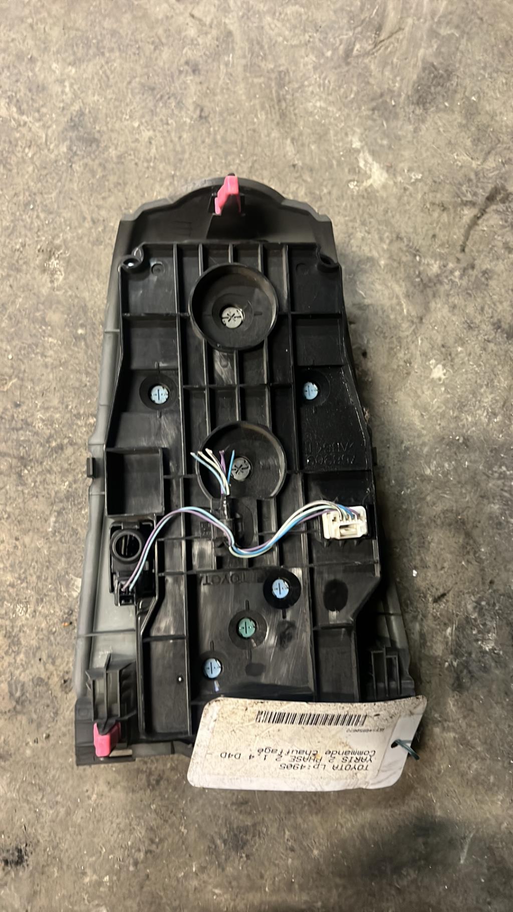 Commande chauffage TOYOTA YARIS 2 PHASE 2 Diesel - 1
