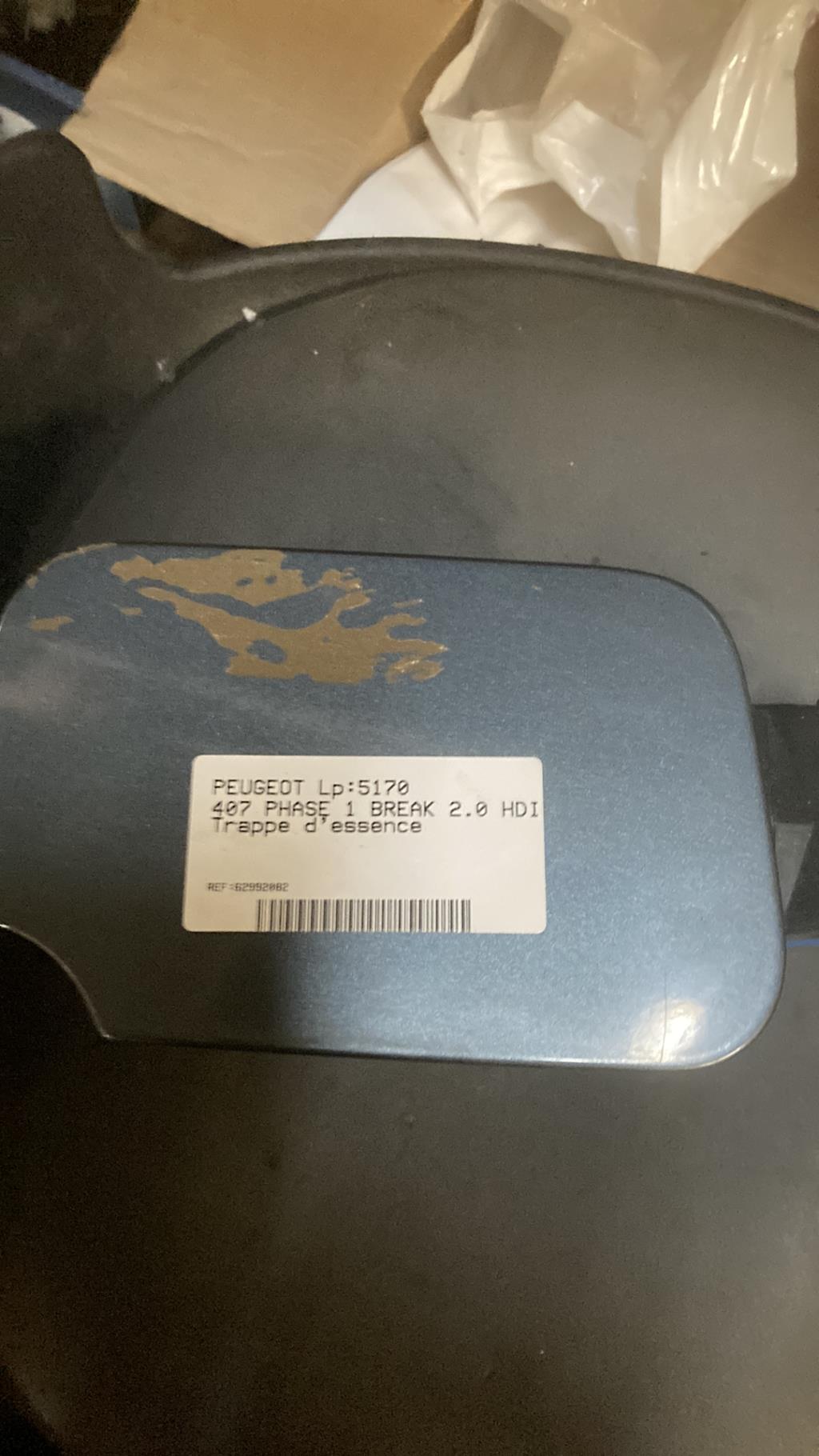 Trappe d'essence PEUGEOT 407 PHASE 1 BREAK Diesel - 1