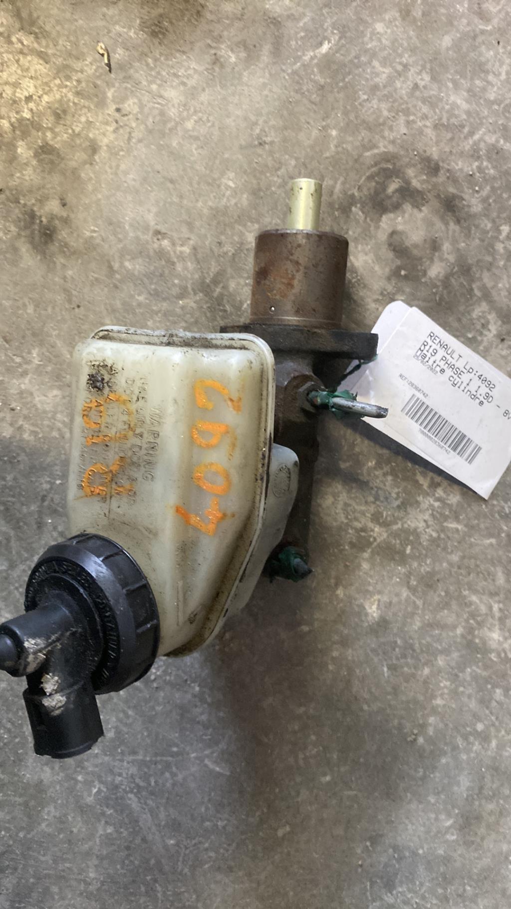 Maitre cylindre (freinage) RENAULT R19 PHASE 1 Diesel - 1