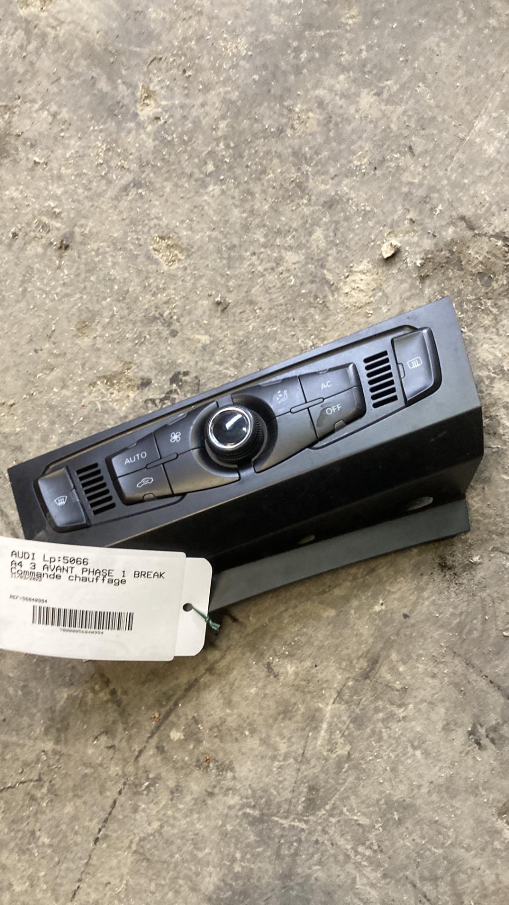 Commande chauffage AUDI A4 3 AVANT PHASE 1 BREAK Diesel - 1