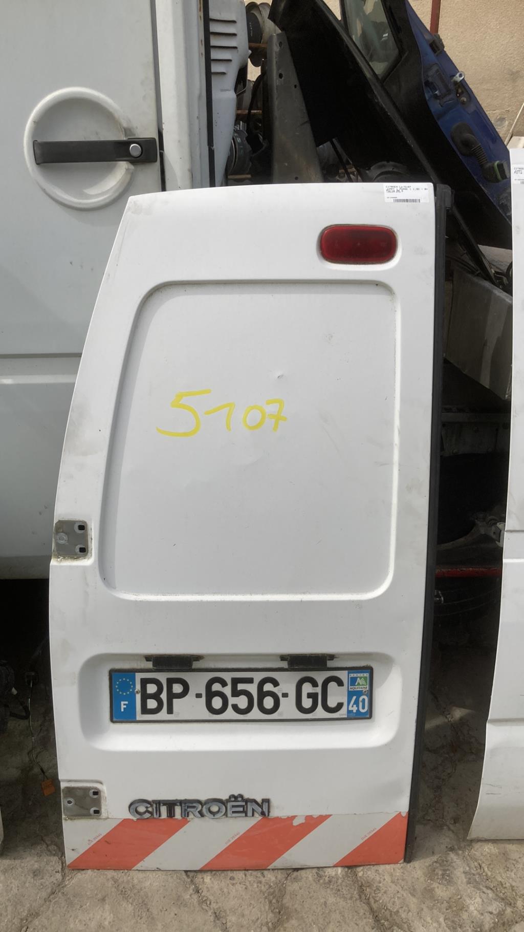 Porte arriere gauche CITROEN JUMPY 1 PHASE 1 Diesel - 1