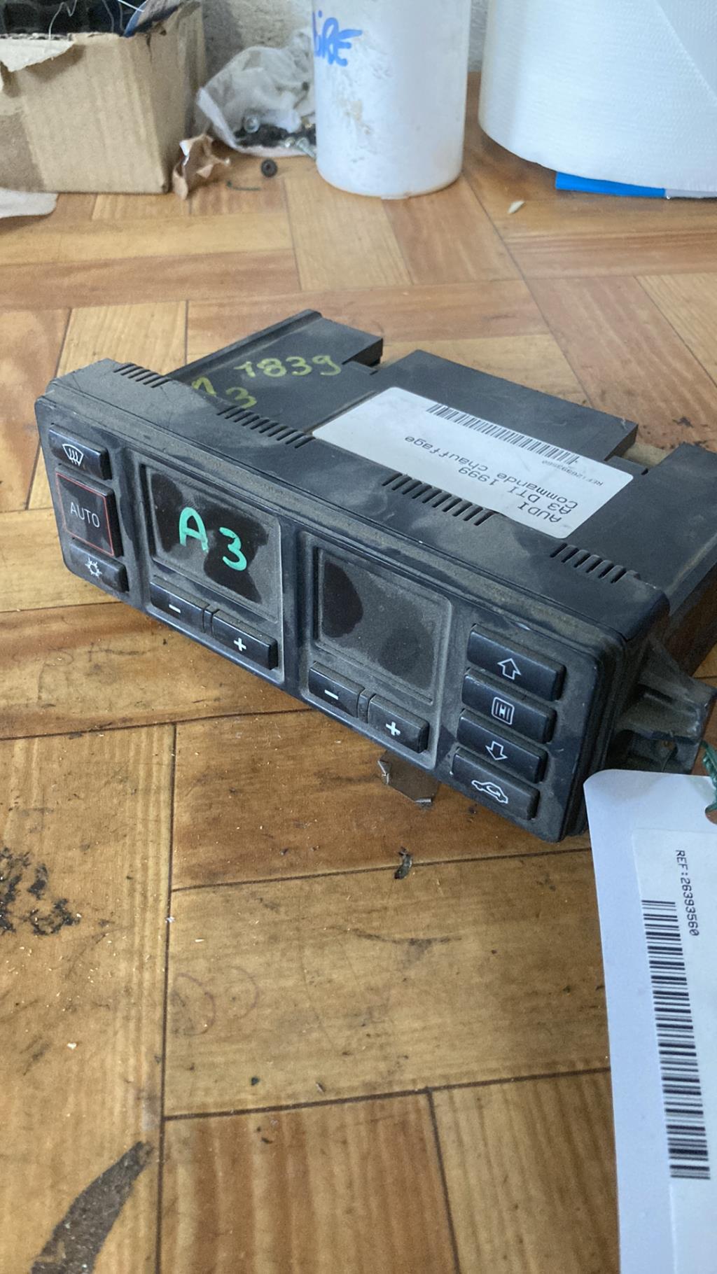 Commande chauffage AUDI A3 1 PHASE 1 Diesel - 1