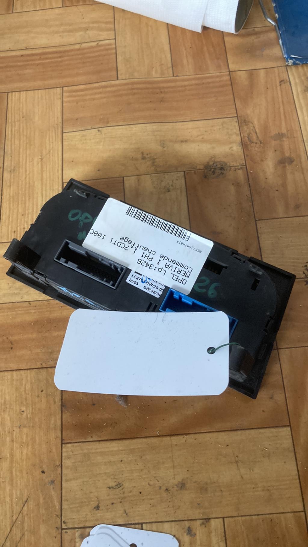 Commande chauffage OPEL MERIVA A PHASE 1 Diesel - 1
