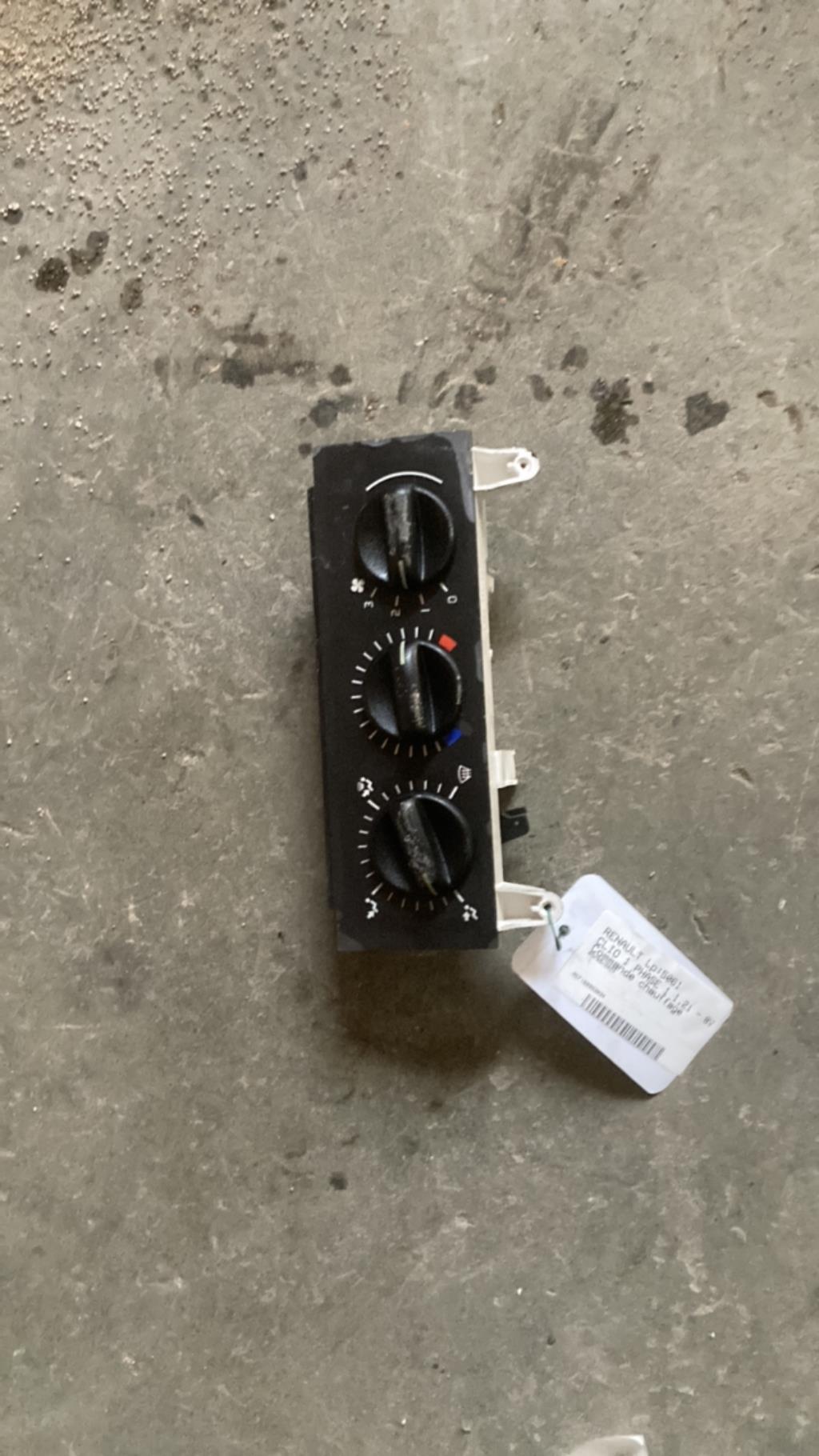Commande chauffage RENAULT CLIO 1 PHASE 1 Essence - 1