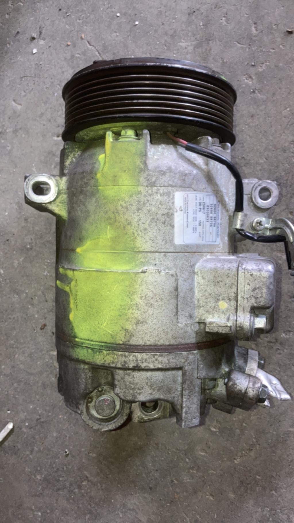 Compresseur clim NISSAN QASHQAI 1 PHASE 1 Diesel - 1